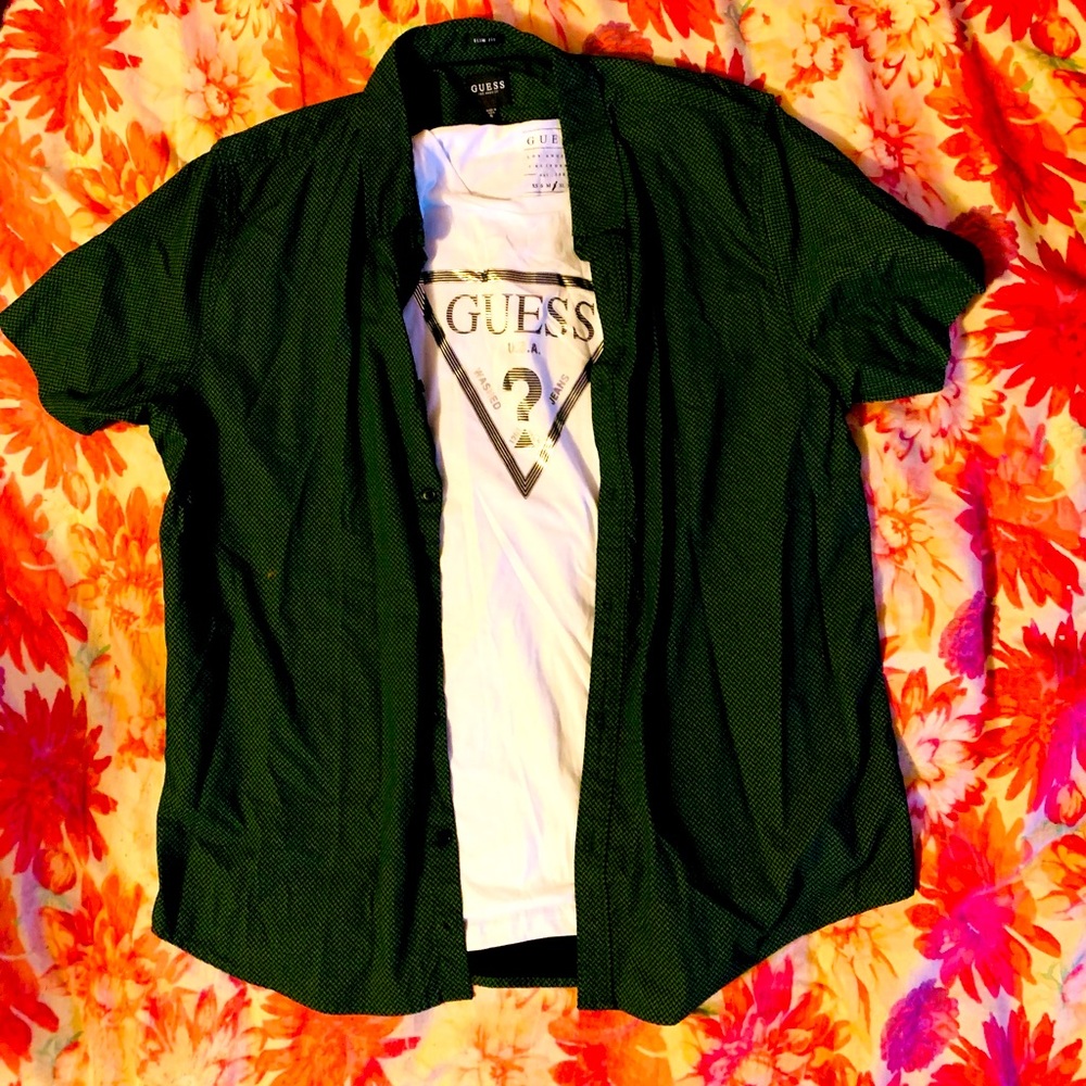 COPY - COPY - Men’s two piece guess set